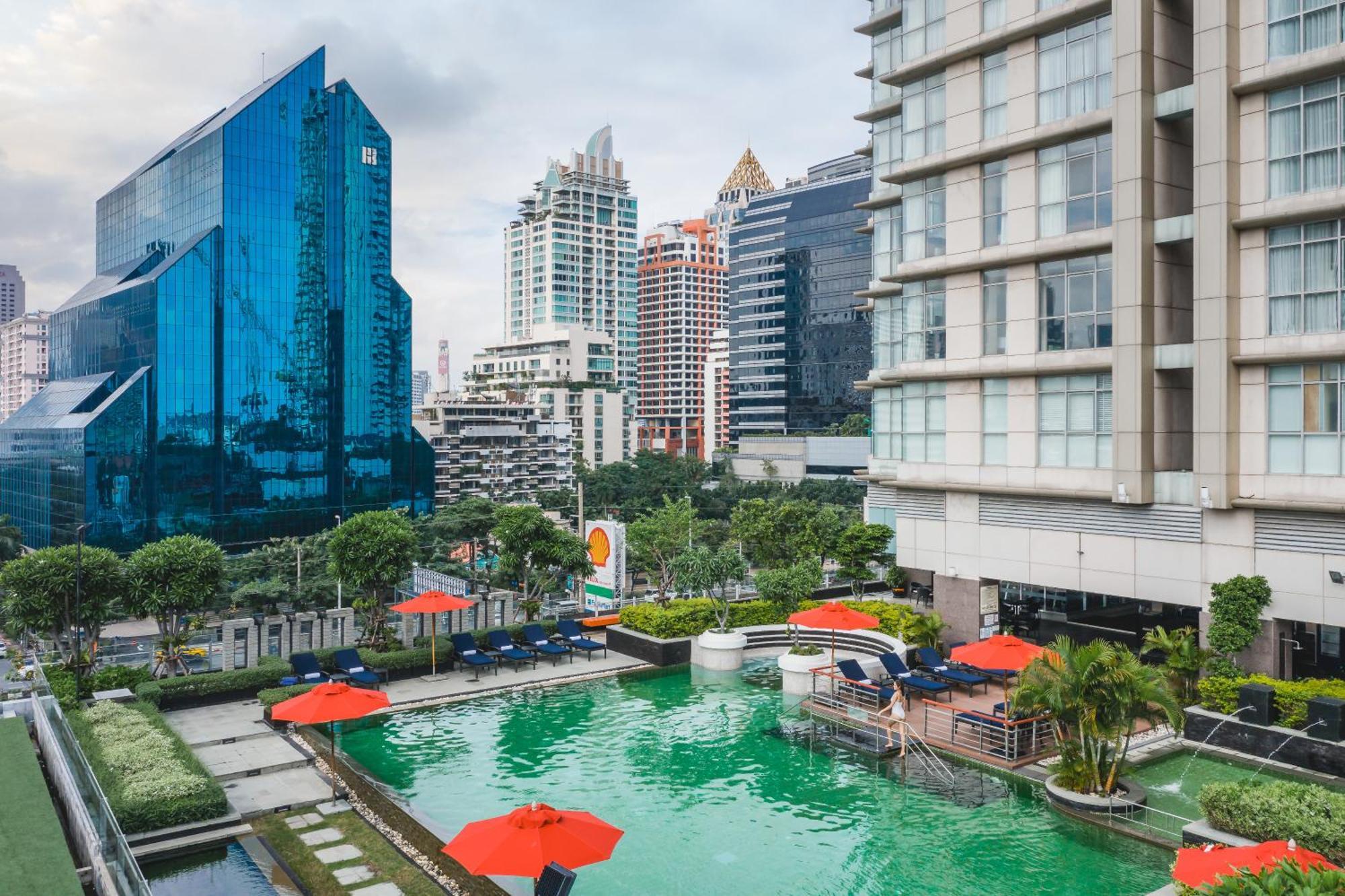 Sathorn Vista, Bangkok - Marriott Executive Apartments Exterior foto
